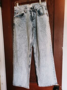 Motel Rocks Stone Wash Women's Jeans - Light Blue